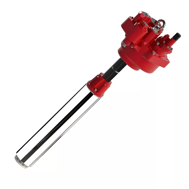ปั๊ม submersible แบบเต็มชุดพร้อมมอเตอร์และหลอดกล้องโทรทรรศน์